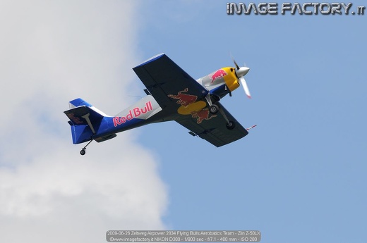 2009-06-26 Zeltweg Airpower 2834 Flying Bulls Aerobatics Team - Zlin Z-50LX